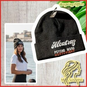 Hat NEW - O/S - ALCATRAZ - Psycho Ward Outpatient - fun - keepsake